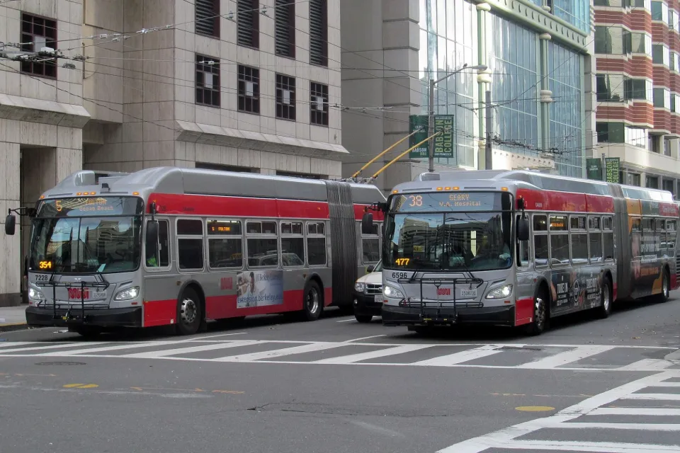 San Francisco Muni Buses